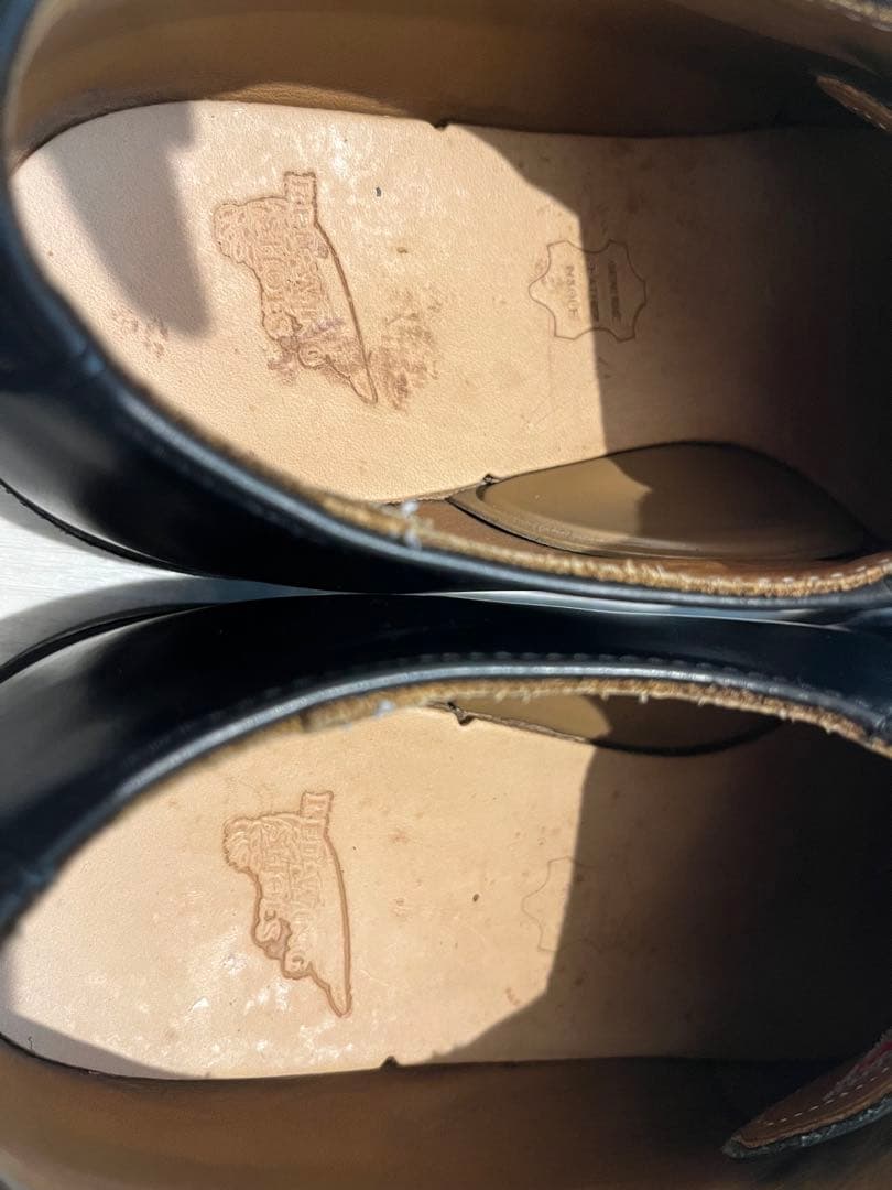 Red Wing Shoes ブラック レースアップシューズ 10 (US)