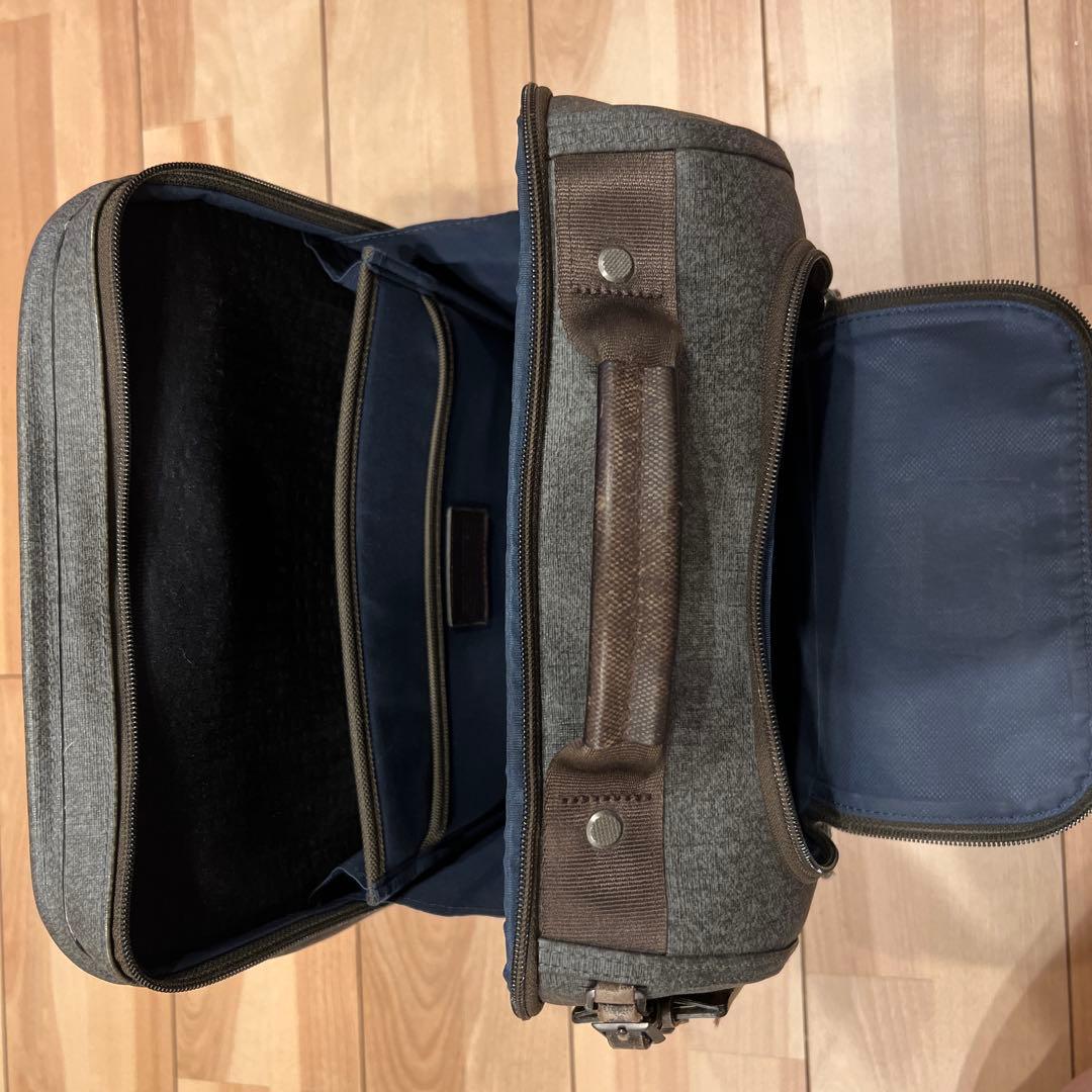 TUMI Alpha2 T-Pass バックパック アールグレー×ブラウン