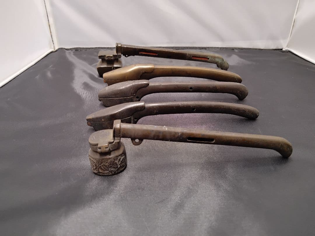 銀象嵌入　矢立　５本セット　M１１８４