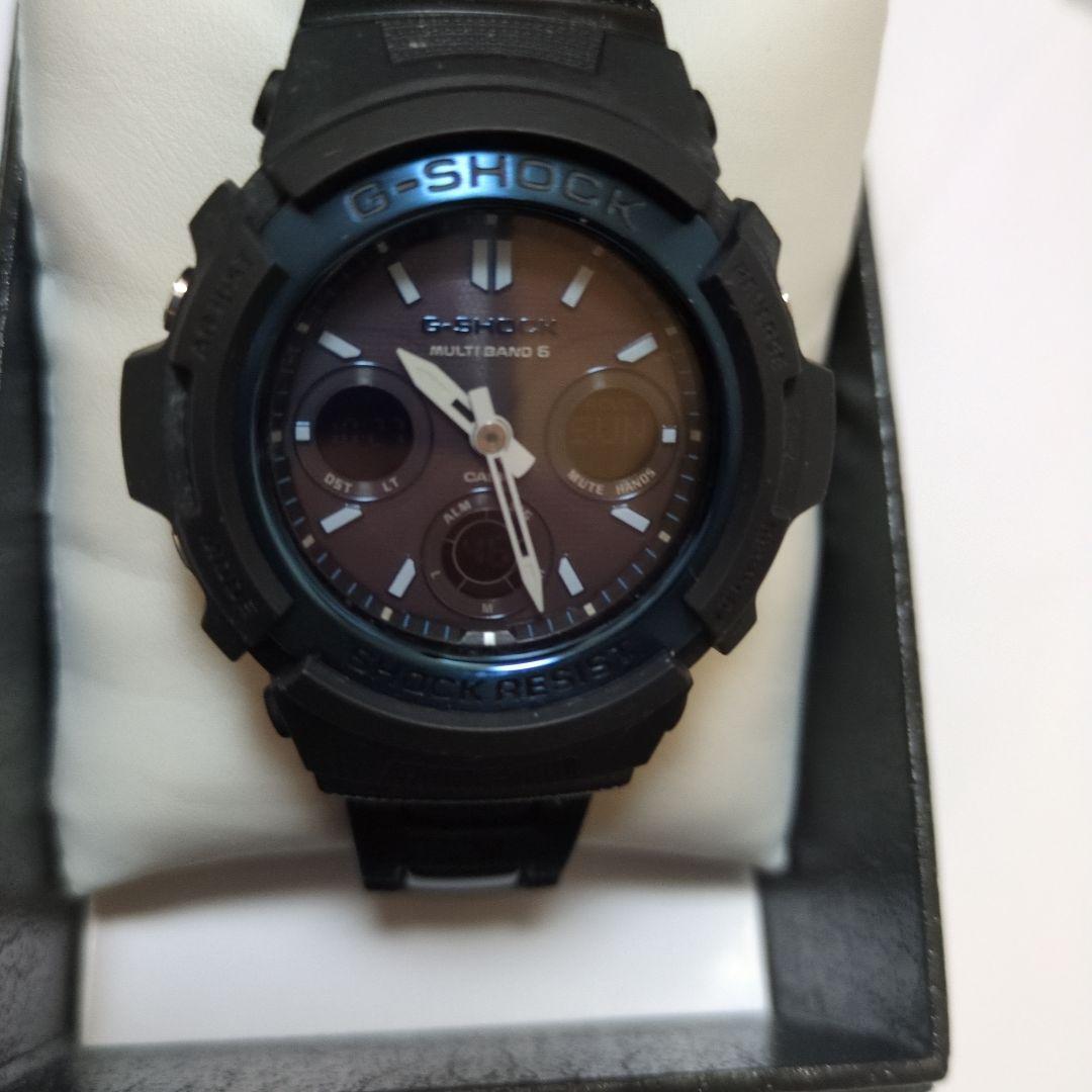 美品 CASIO G-SHOCK AWG-M100BC-2AJF 電波ソーラー