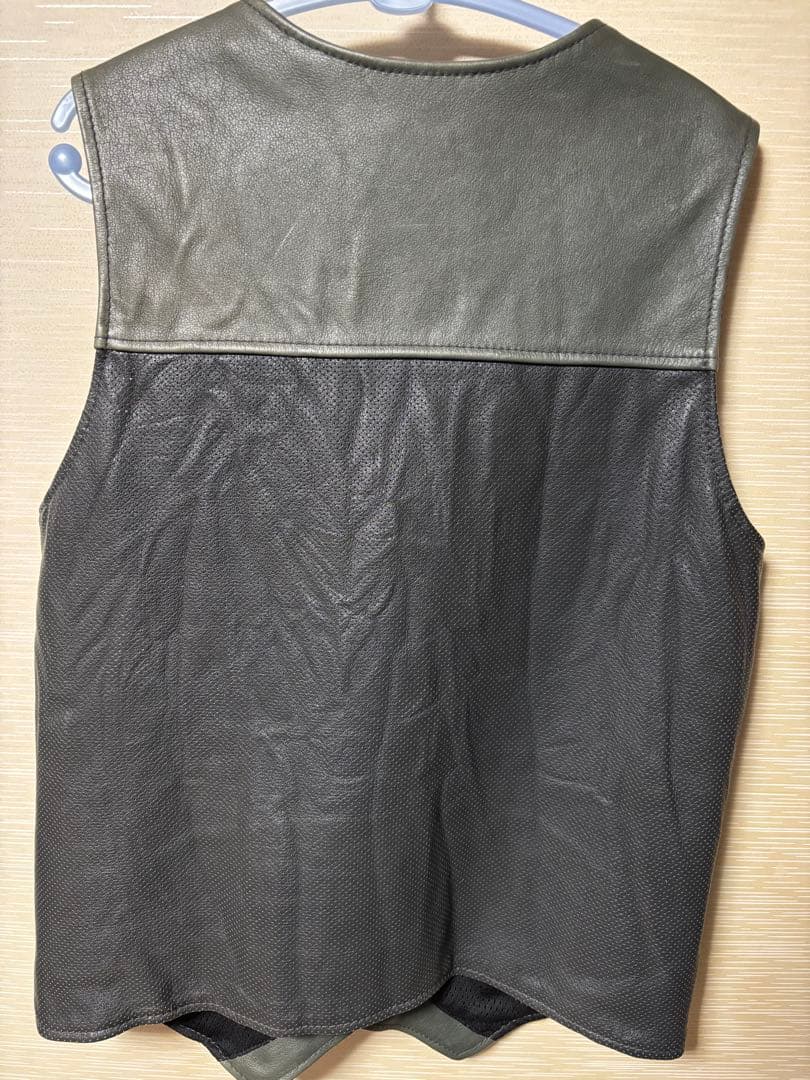 ショット　レザー ベスト