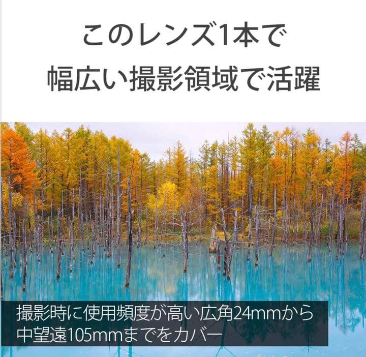 超美品 SONY FE 24-105mm F4 G OSS SEL24105G