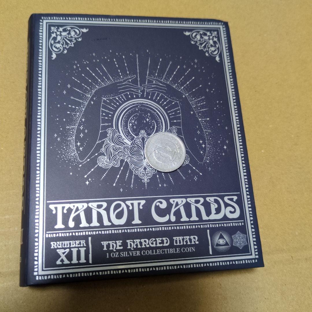 ニウエタロットカード型1オンス純銀