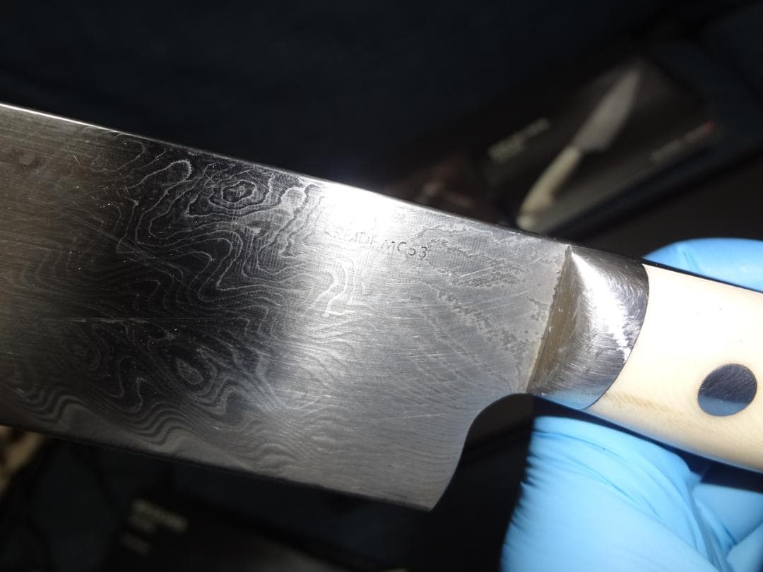 希少終売　　ボブクレーマー　三徳包丁　２０ｃｍ　キュミュラス USED