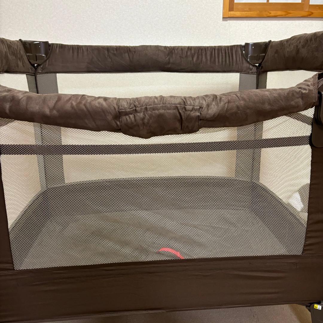 【美品・付属品完備】アップリカ ココネルエアープラス　チョコレート　ブラウン