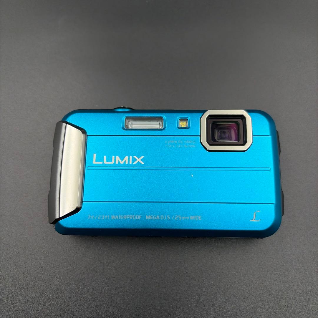 Panasonic LUMIX DMC-FT25 ブルー デジタルカメラ