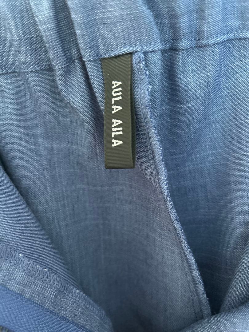 モ*ン様 AULA AILA プリーツスカートレイヤードパンツ