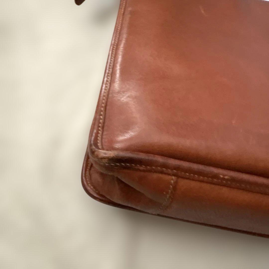 レア✨IL BISONTE イルビゾンテ　ビジネスバッグ 本革 ブラウン