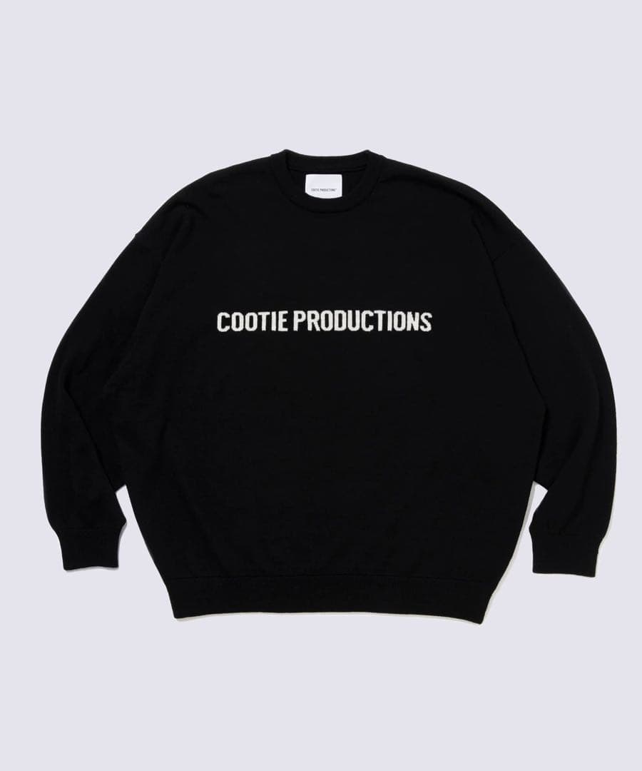 Kj着 Intarsia Crew Sweater / cootie 25aw