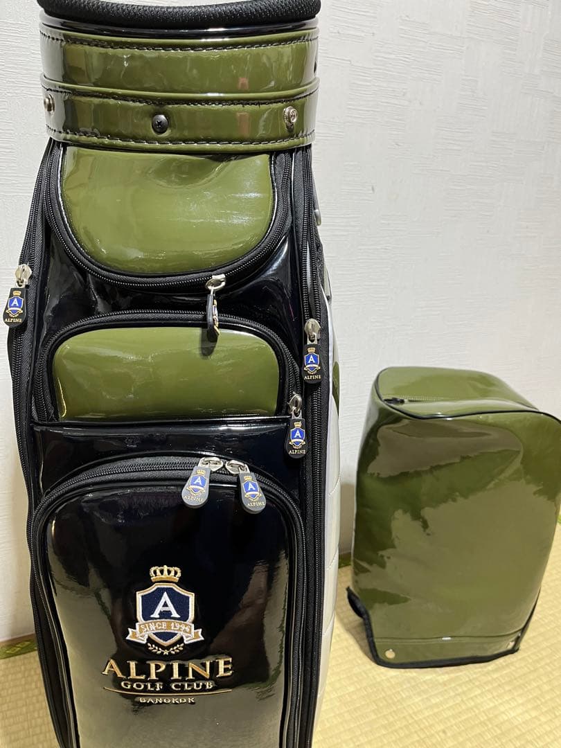 激レア!オーダーメイド！タイの名門アルパイン　ALPINE ゴルフキャディバッグ