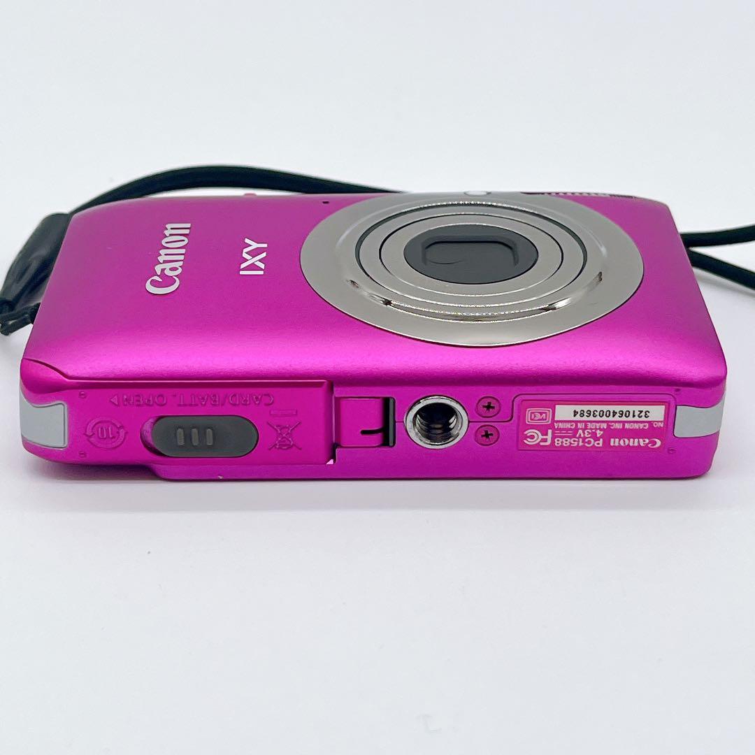 【希少】Canon IXY 210F オールド コンデジ ピンク