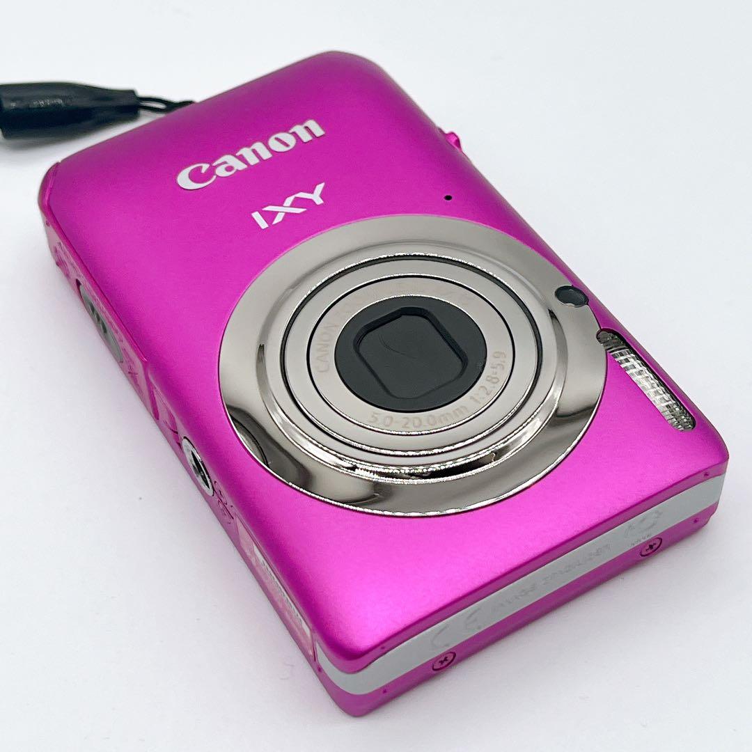 【希少】Canon IXY 210F オールド コンデジ ピンク
