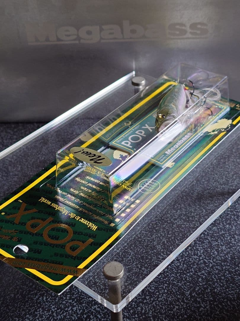 メガバス ito ポップX 初回出荷NEW GPクリスタルシャッド 新品未開封