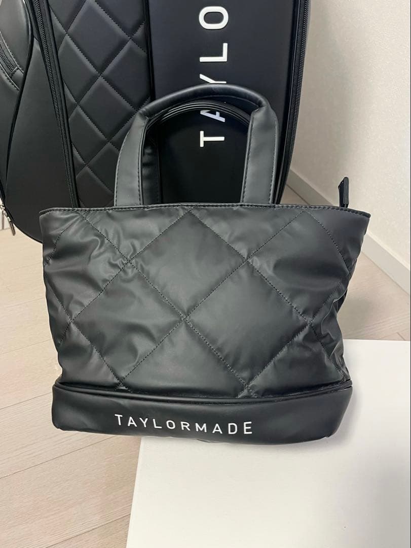 【美品】テーラーメイド レディース ゴルフバッグ ラウンドトート ブラック