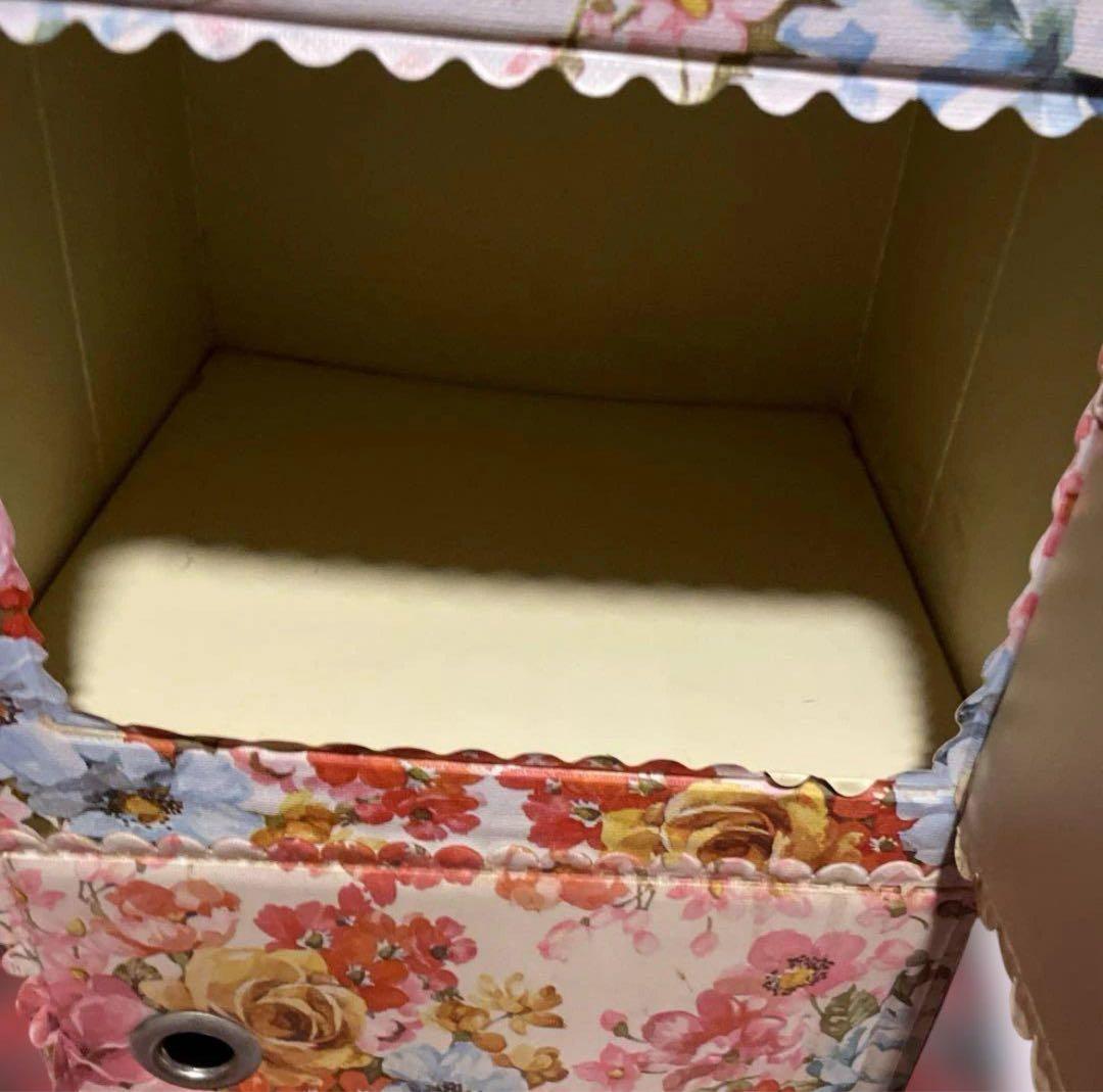 昭和レトロポップ♡花柄収納棚&裁縫箱