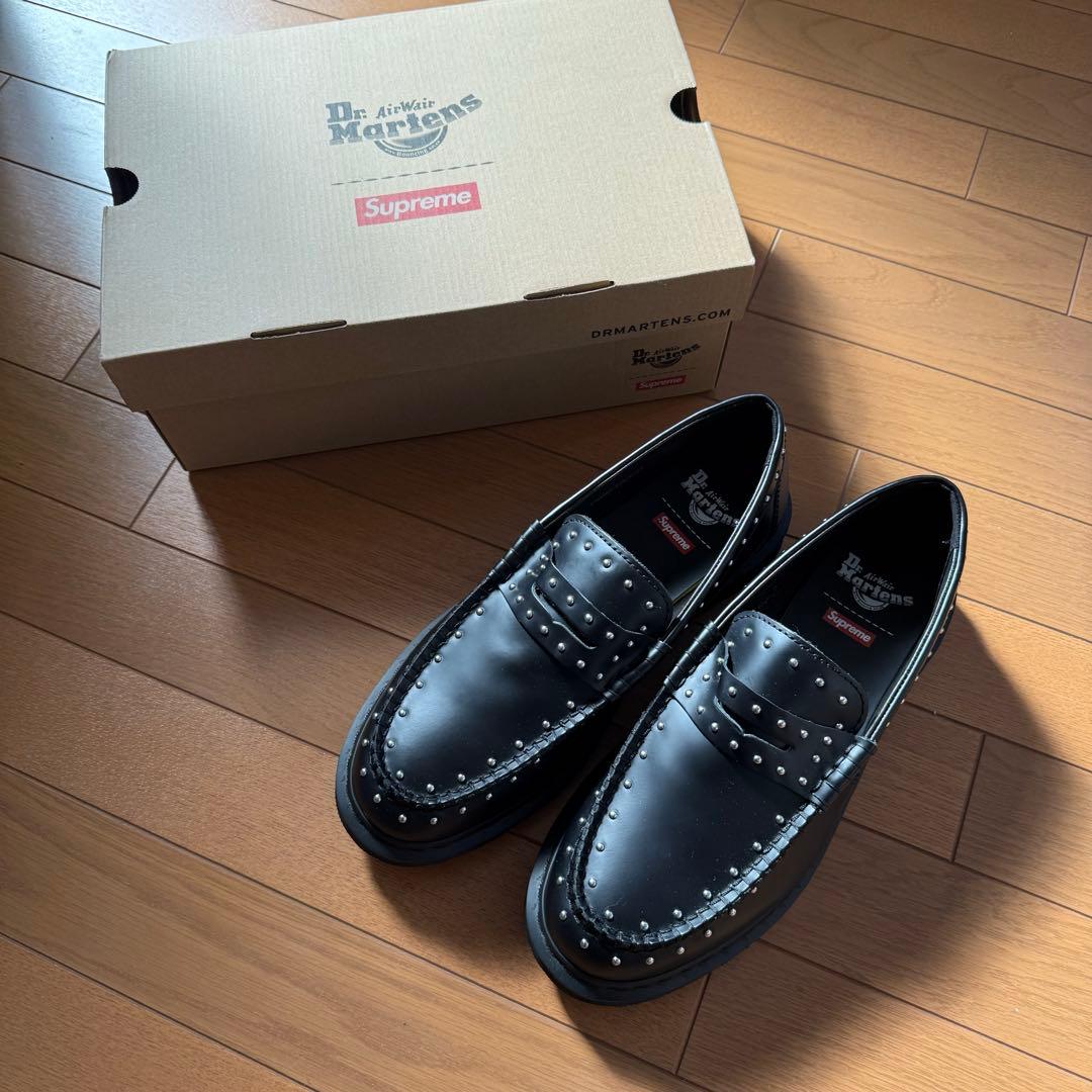 靴 Supreme Dr.Martens Studs Penton Loafer