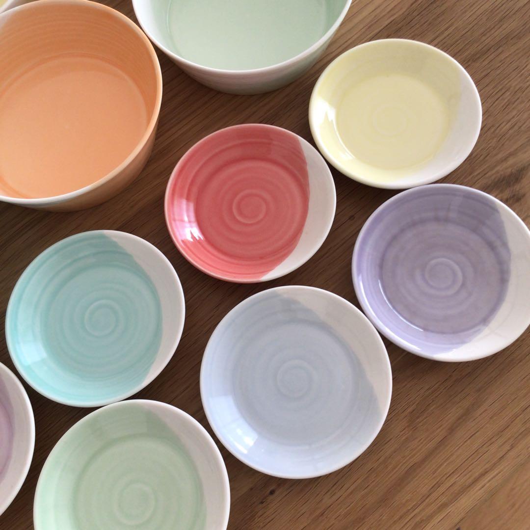 ロイヤルドルトン　1815 ボールと小皿セット