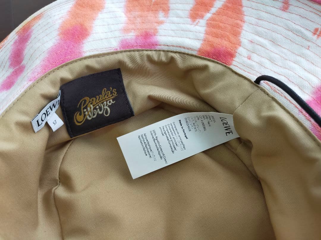 LOEWE タイダイ柄 ハット