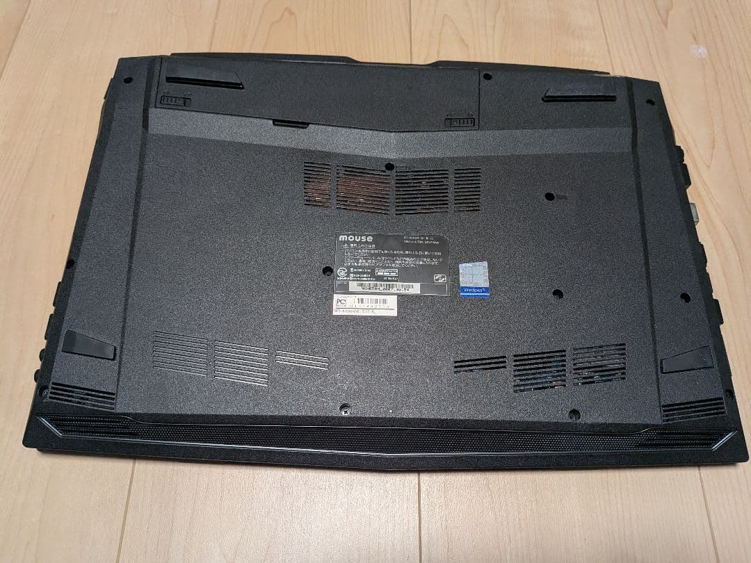 【ジャンク】ノートPC メモリ32GB/SSD512GB+HDD2TB