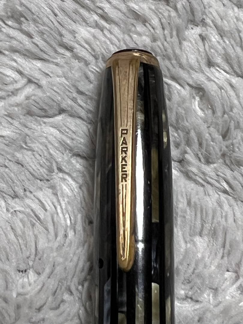 パーカー　アバロン螺鈿　DuoHold 万年筆