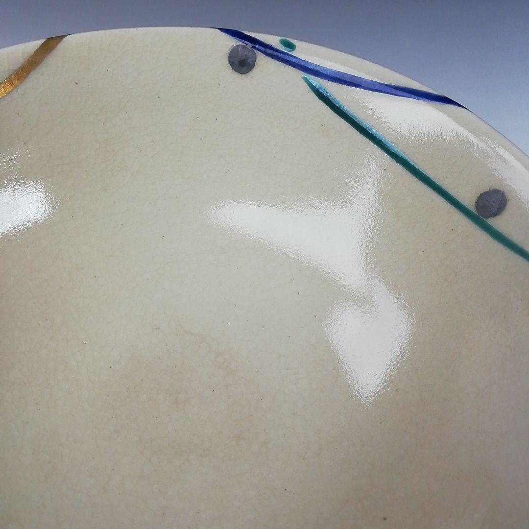 Ｔ７７７　茶碗　『仁清写　武蔵野』『高台寺窯　森里陶楽 造』共箱　抹茶碗　茶道具