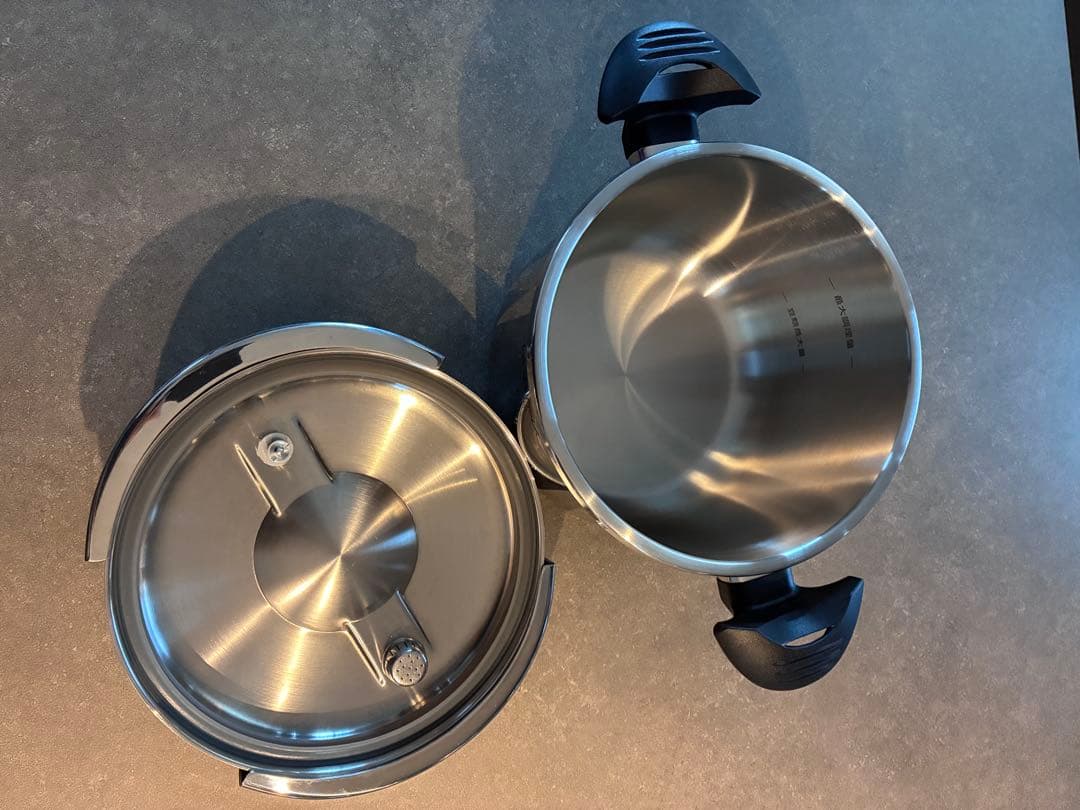 LA BETTOLA 圧力鍋 ステンレススチール