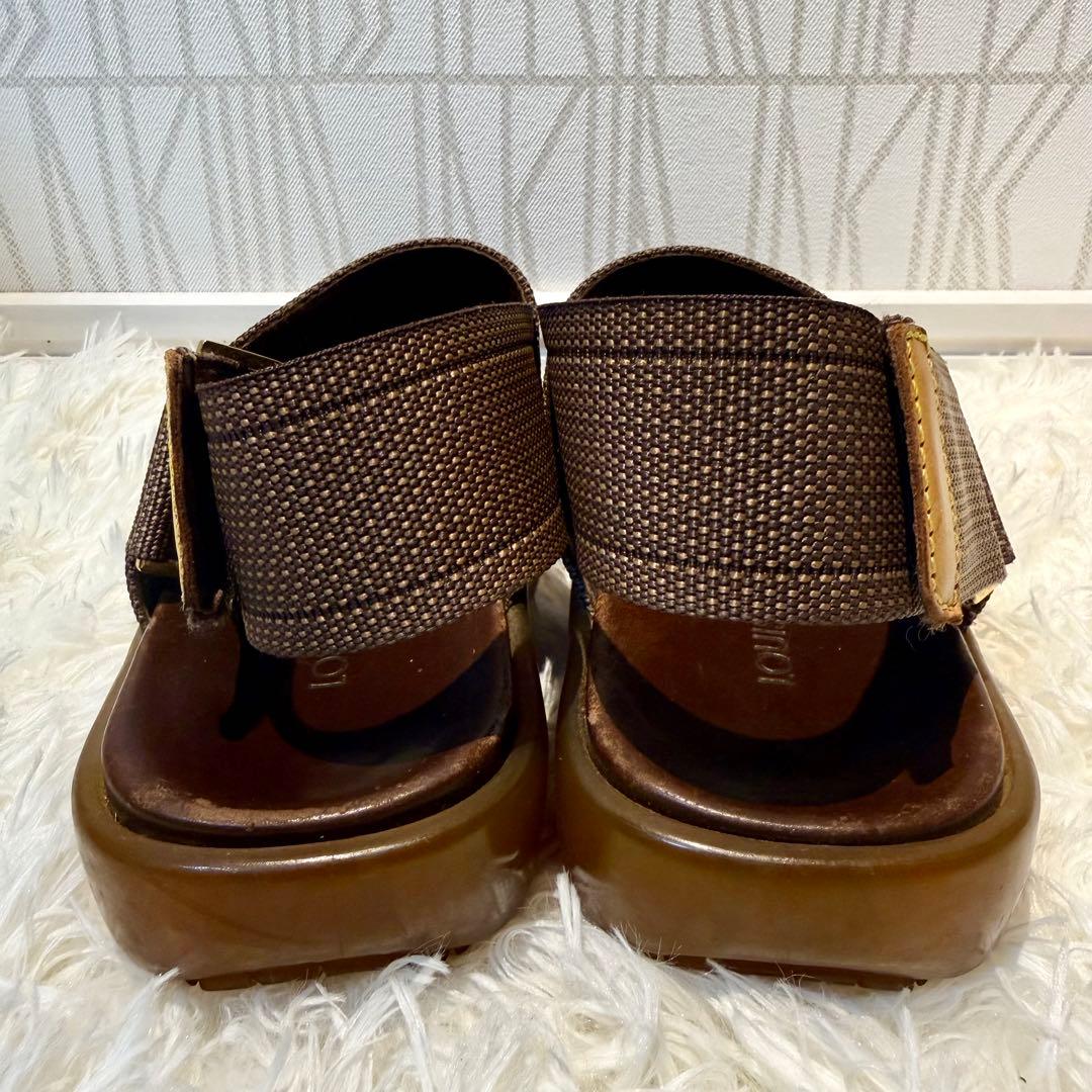 LOUIS VUITTON ルイ ヴィトン ビッグロゴ サンダル ベルト調節