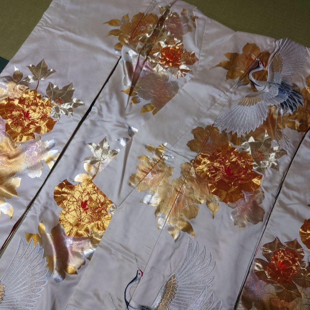 打掛正絹金彩昭和アンティーク品