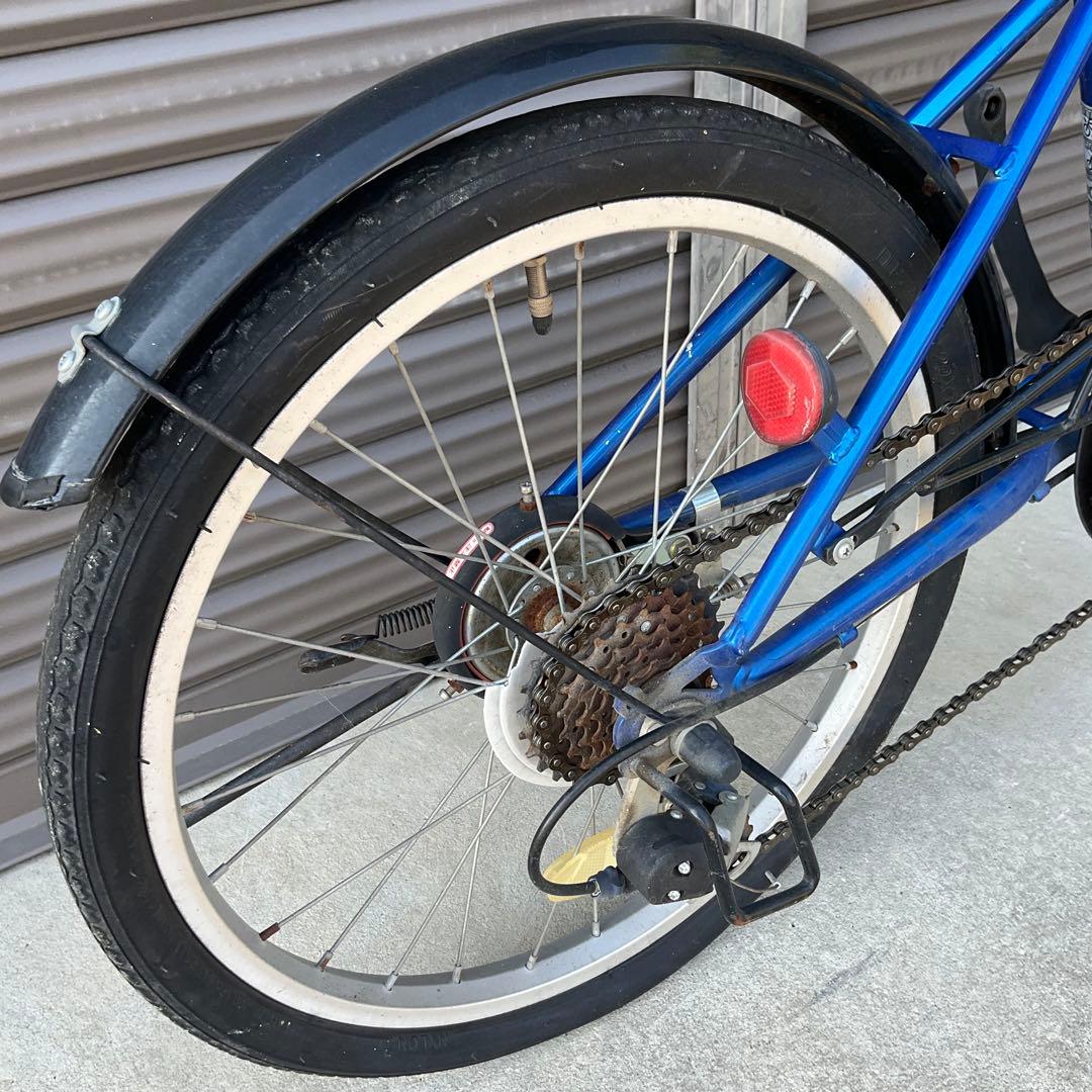 ★⭐︎★⭐︎★前橋市引き取り限定 折りたたみ自転車￼￼ 20インチ ブルー