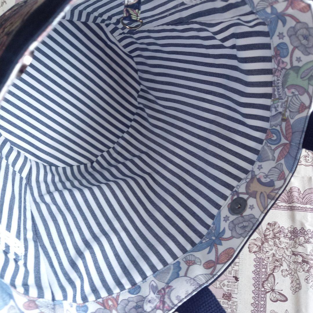 【専用】ジョリーフルール かごバッグ ハンドメイド