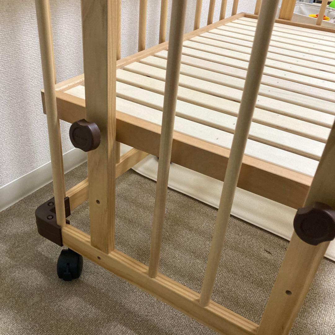 ファルスカ ミニジョイントベッド ネオ ナチュラル　送料込み