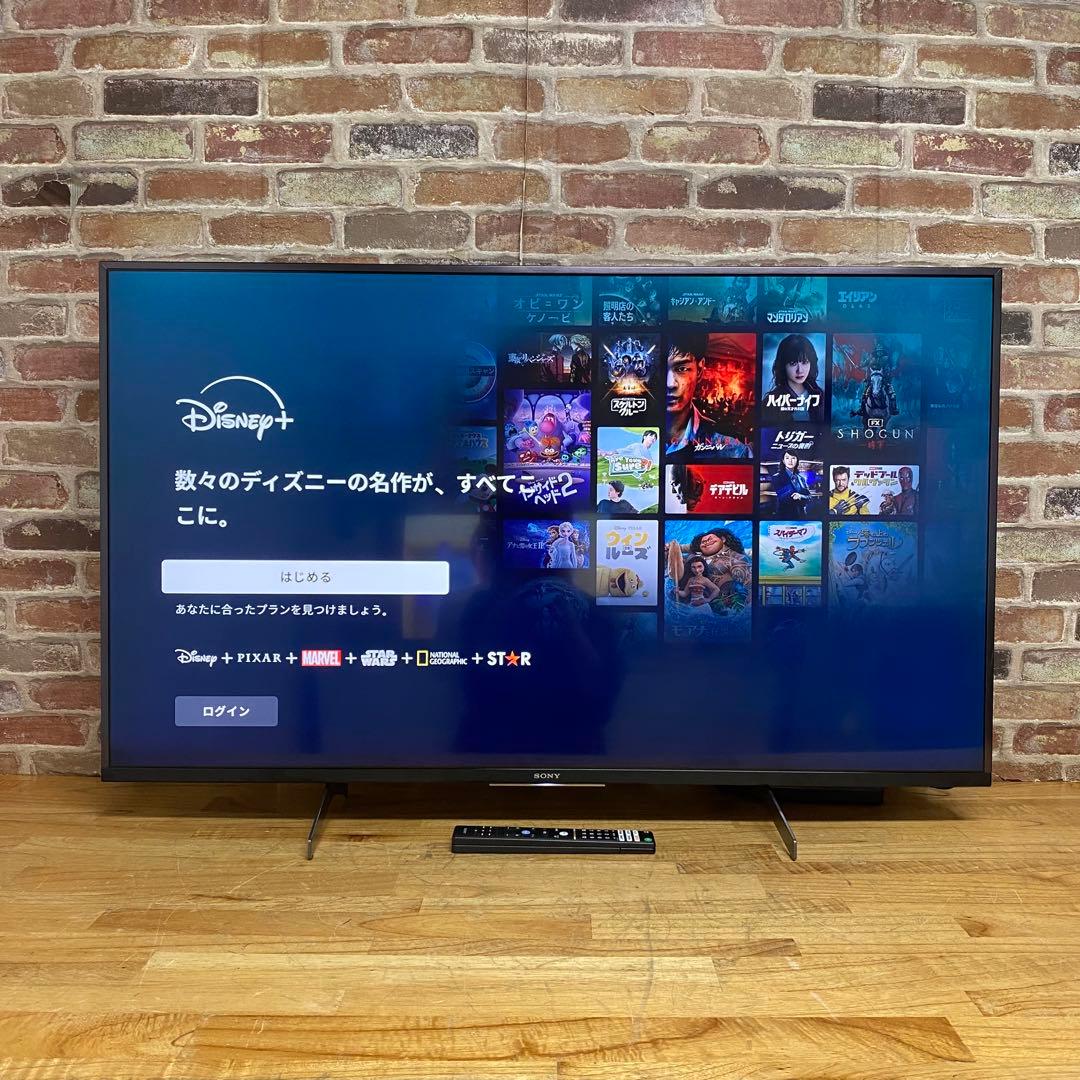 SONY 49V型 4K液晶テレビ BRAVIA KJ-49X8500H