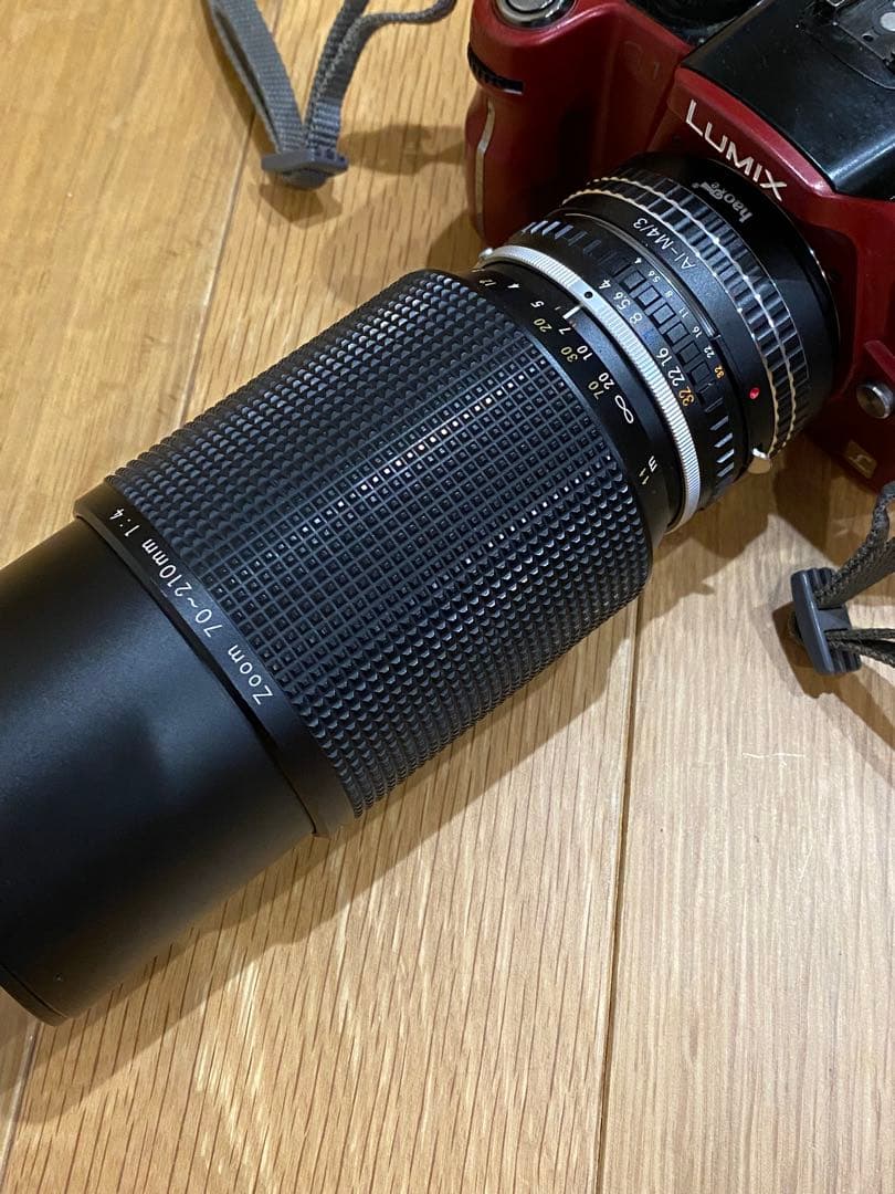 LUMIX G1 ミラーレス一眼　ニコンシリーズE 70-210 動作品　望遠