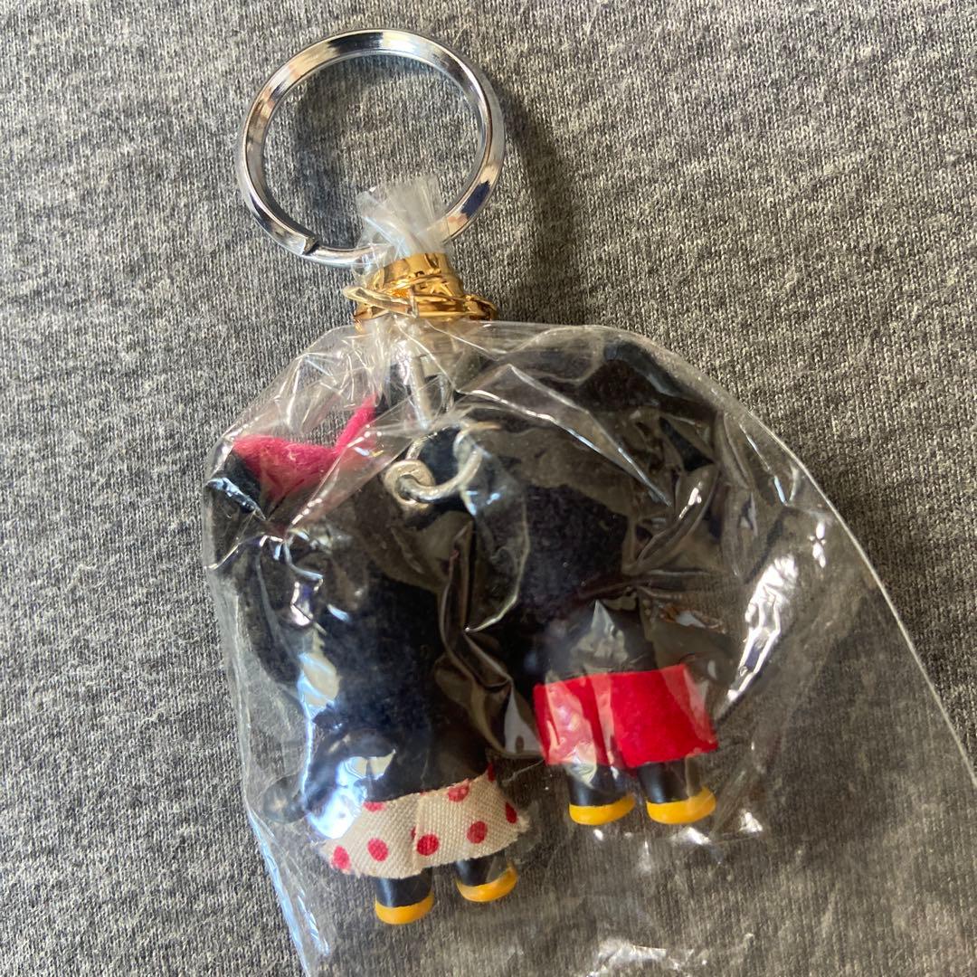 レア　レトロ　キューピー　ミッキーミニー　昭和　キーホルダー　懐かし当時物　希少