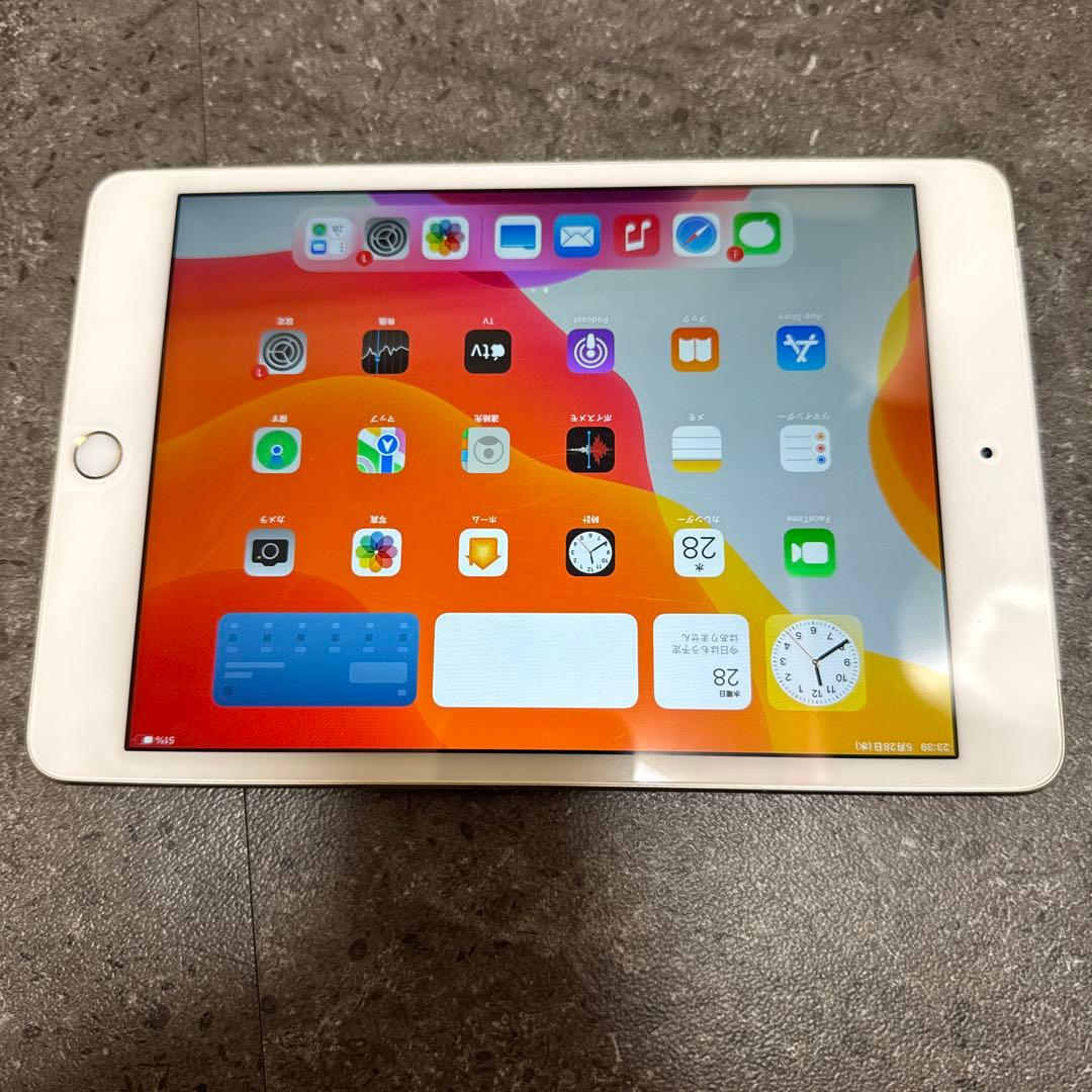 美品バッテリー良好　iPad mini4 第4世代 ゴールド cellular