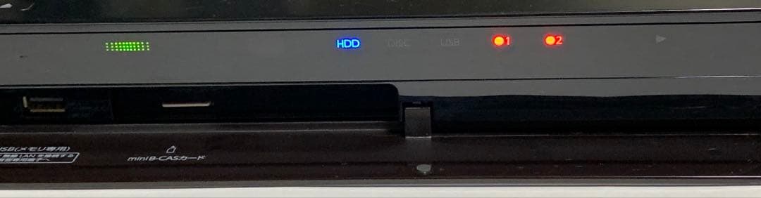 2番組録画 東芝 REGZAブルーレイレコーダー DBR-W508