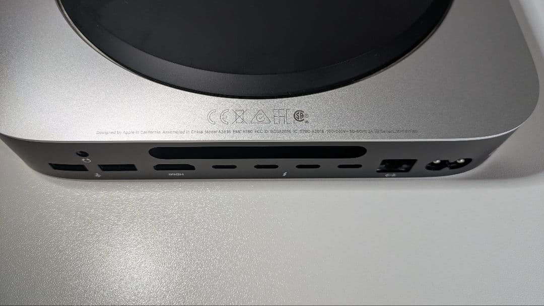 y*t様 Mac Mini M2Pro メモリ16GB SSD512GB mnh