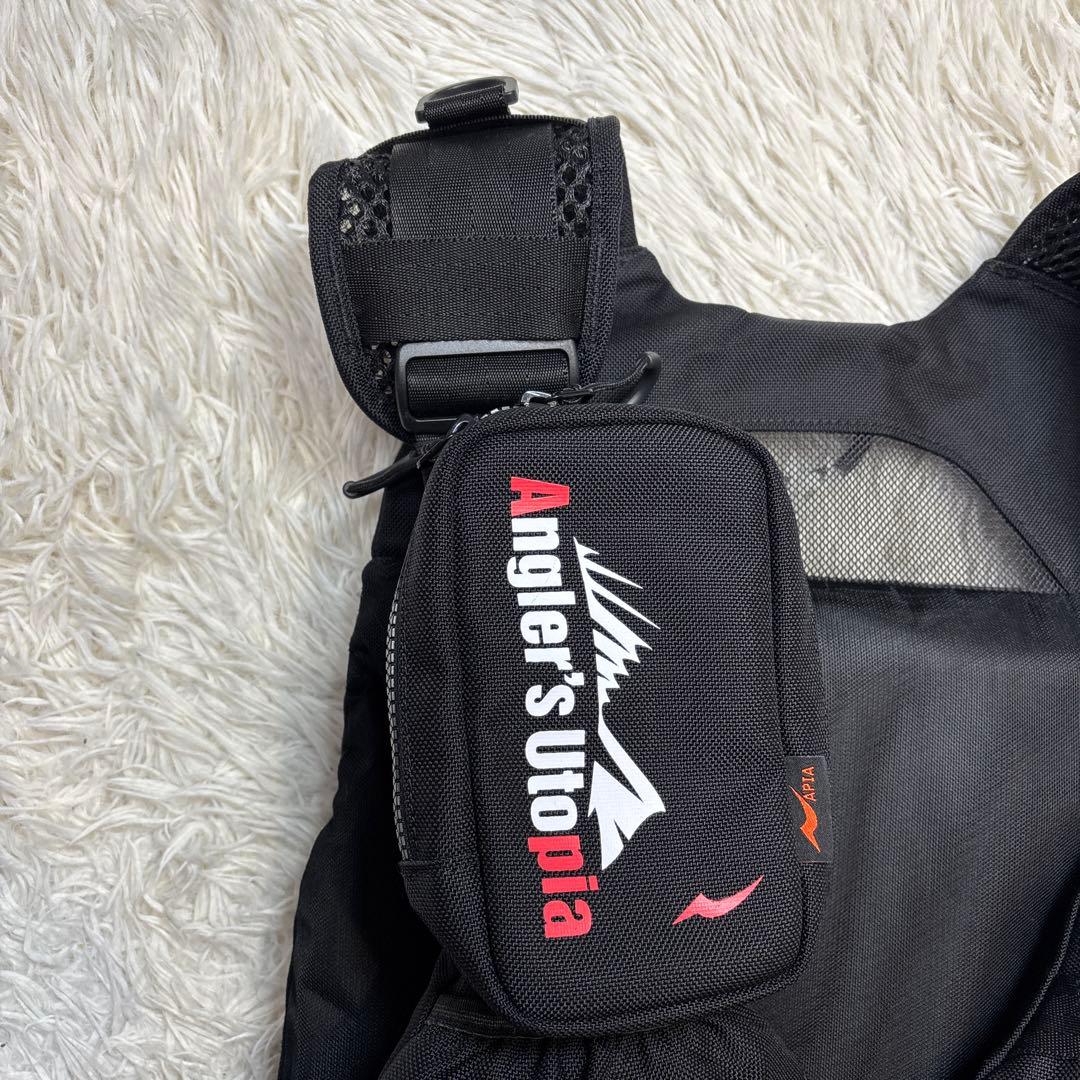 未使用に近い☆超美品【APIA】アピア　アングラーズサポートベストVer4