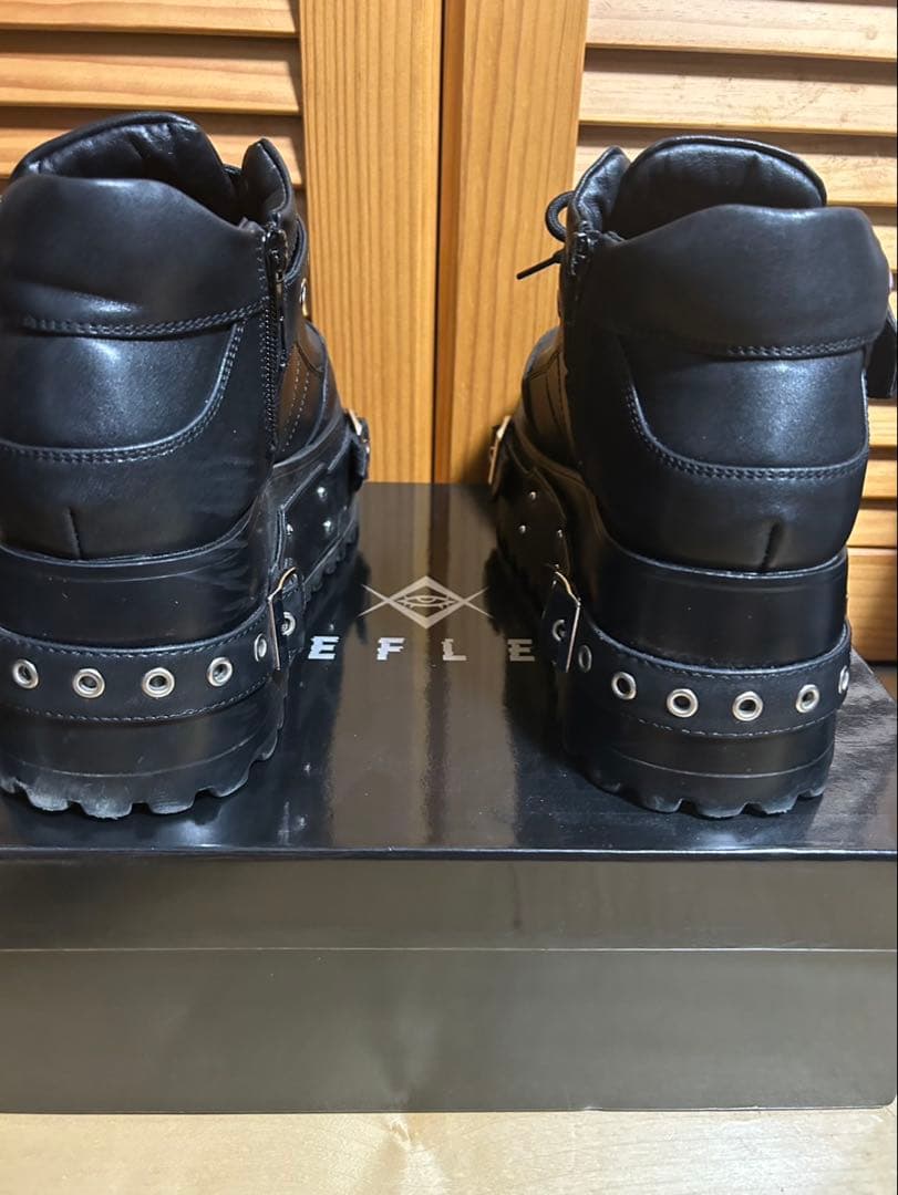 REFLEM【レフレム】プラットフォームシューズ 厚底ブーツ