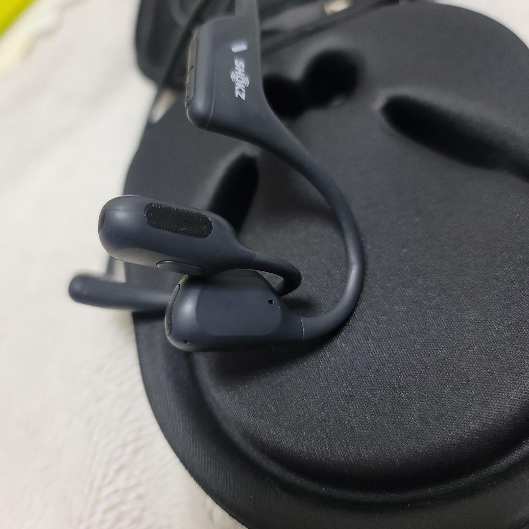 SHOKZ 骨伝導イヤホン ブラック SHOKZ OpenRun Pro