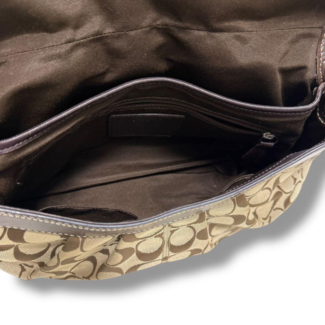 バッグ COACH Flap Soho Lether Shoulderbag