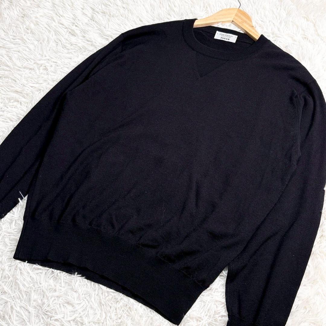 2023年モデル ジョンスメドレー zucca ブラック ニット XL