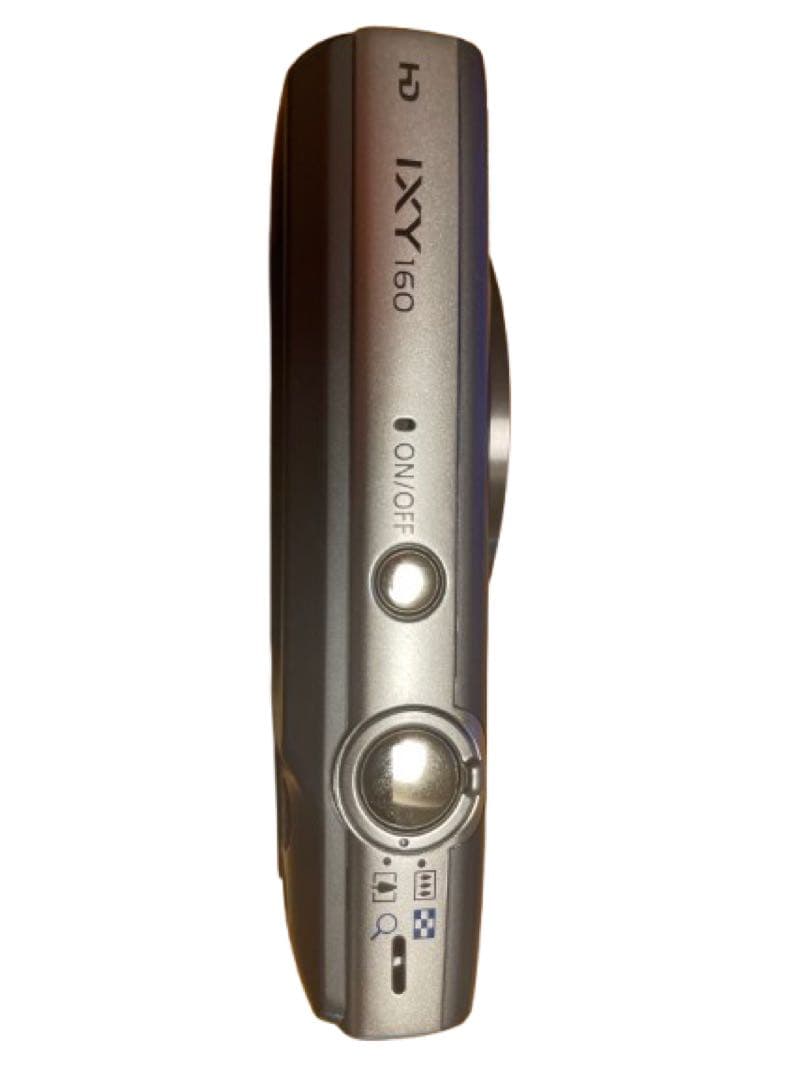 極上品【動作確認済】Canon キャノン IXY 160 シルバー レトロカメラ