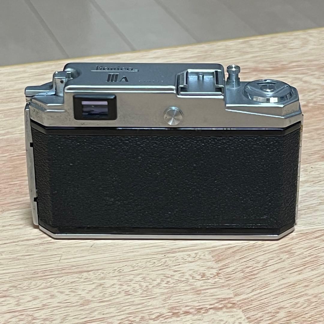 Konica IIIA Hexanon 50mm F1.8 整備、実写確認済