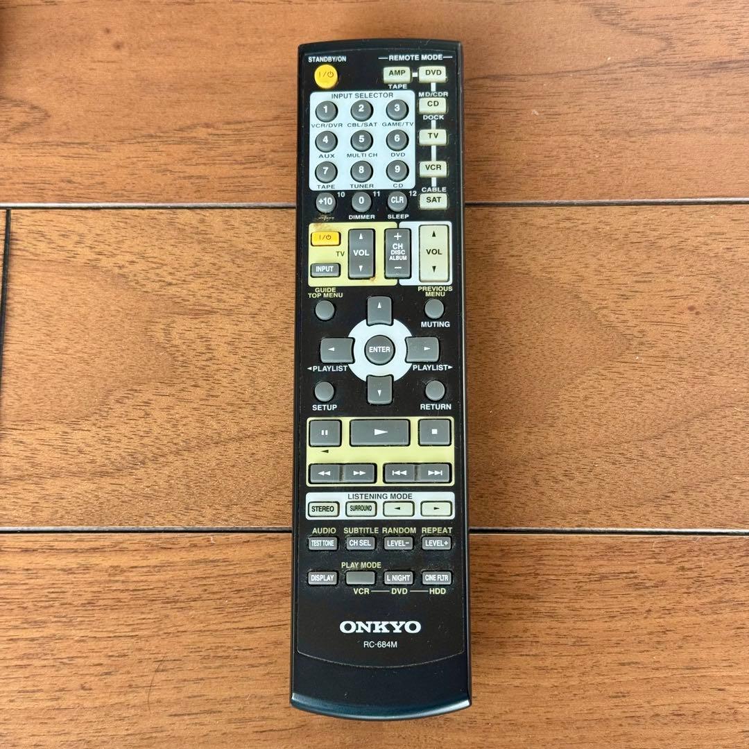164　美品！ONKYO オンキョー AVアンプ TX-SA605