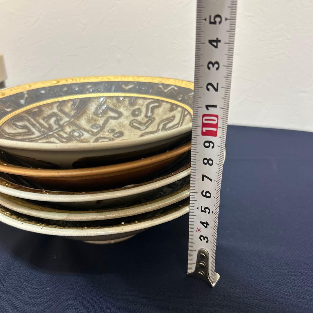 ★専用★エクレクティック　カイカイ　クバの大地　平鉢　17cm ５枚　箱あり