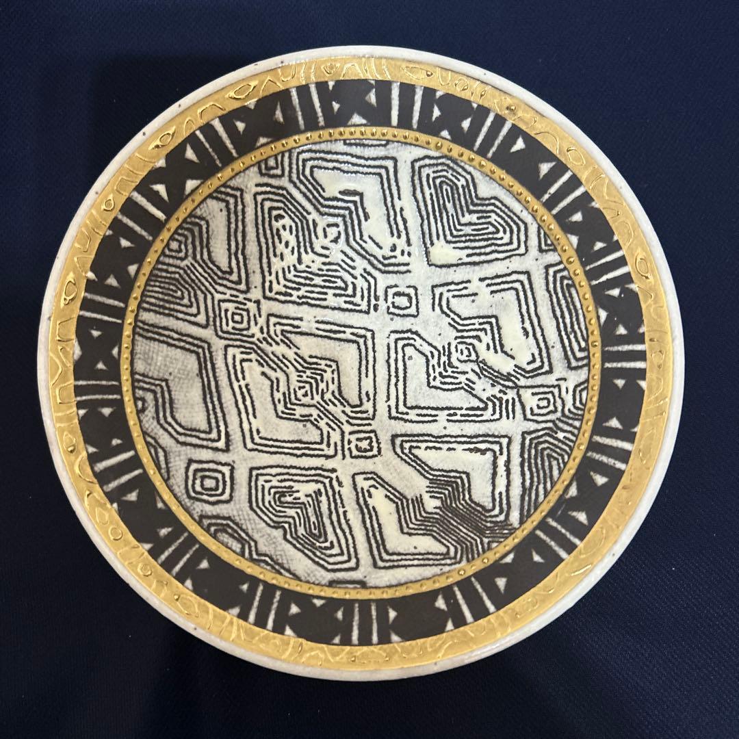 ★専用★エクレクティック　カイカイ　クバの大地　平鉢　17cm ５枚　箱あり