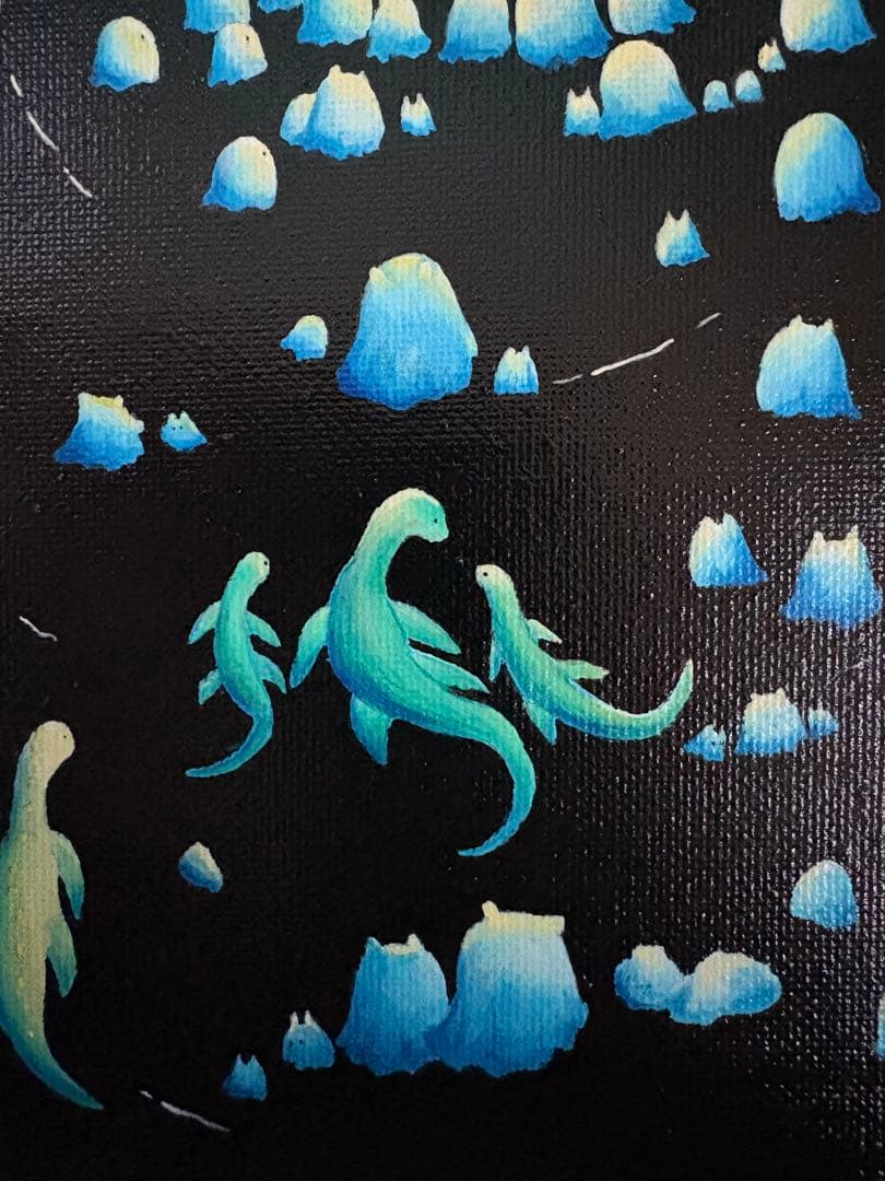 fairy tale アクリル画