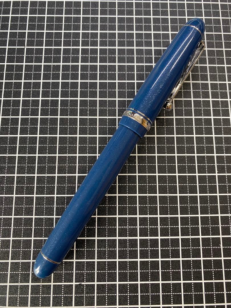PILOT CUSTOM74 lic-blue 万年筆　字幅M