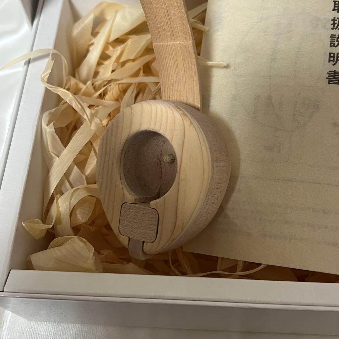 【受注】ヒダノオト 木製ヘッドフォン